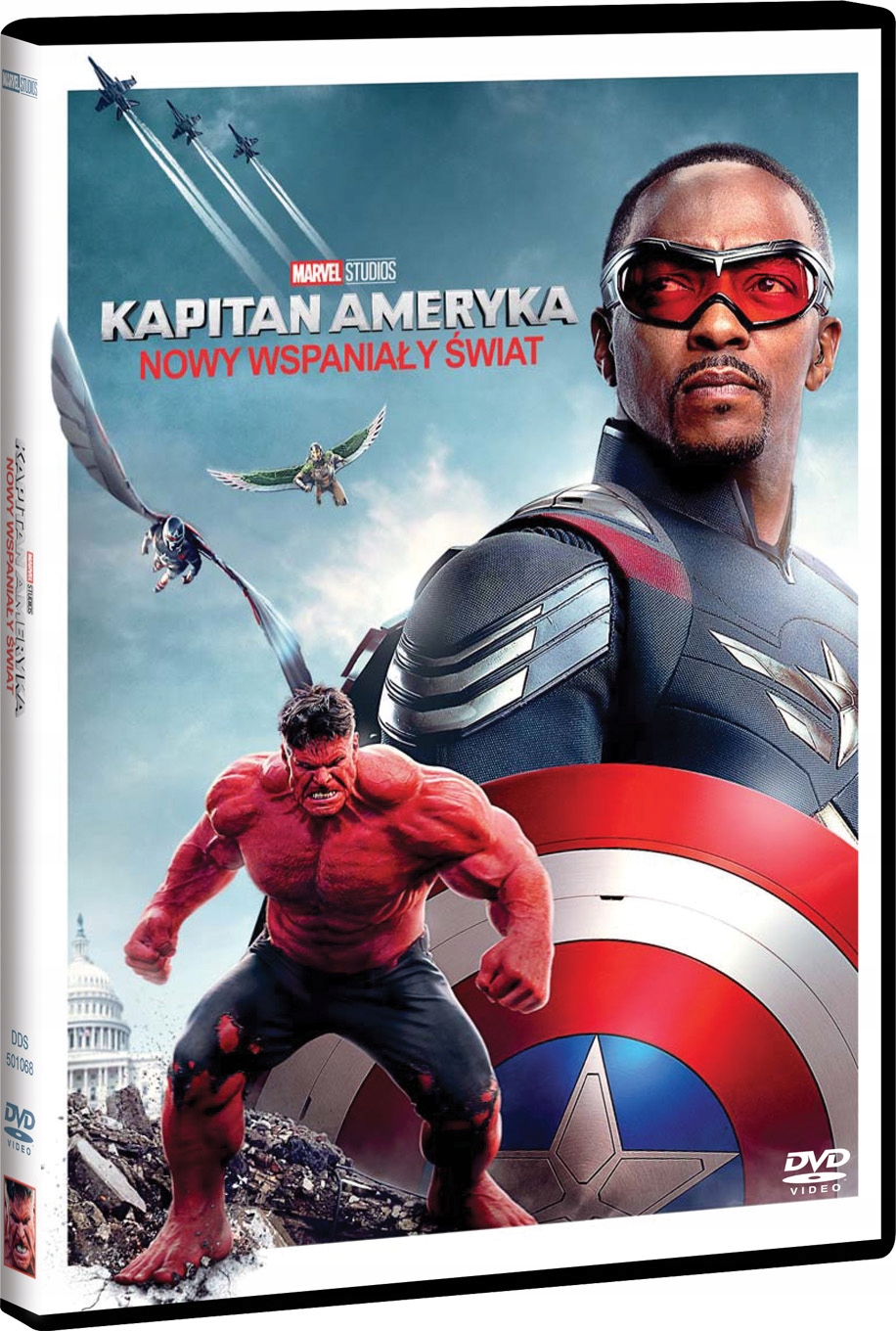 KAPITAN AMERYKA: NOWY WSPANIAŁY ŚWIAT (DVD)