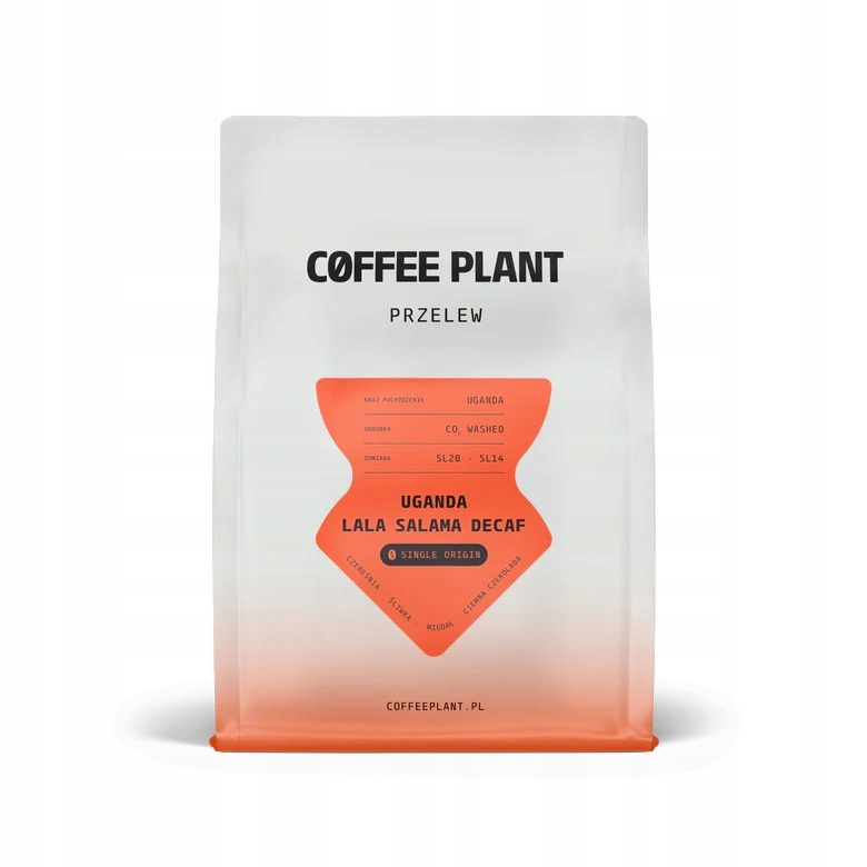 káva Coffee Plant Uganda Lala Salama Decaf 250 g