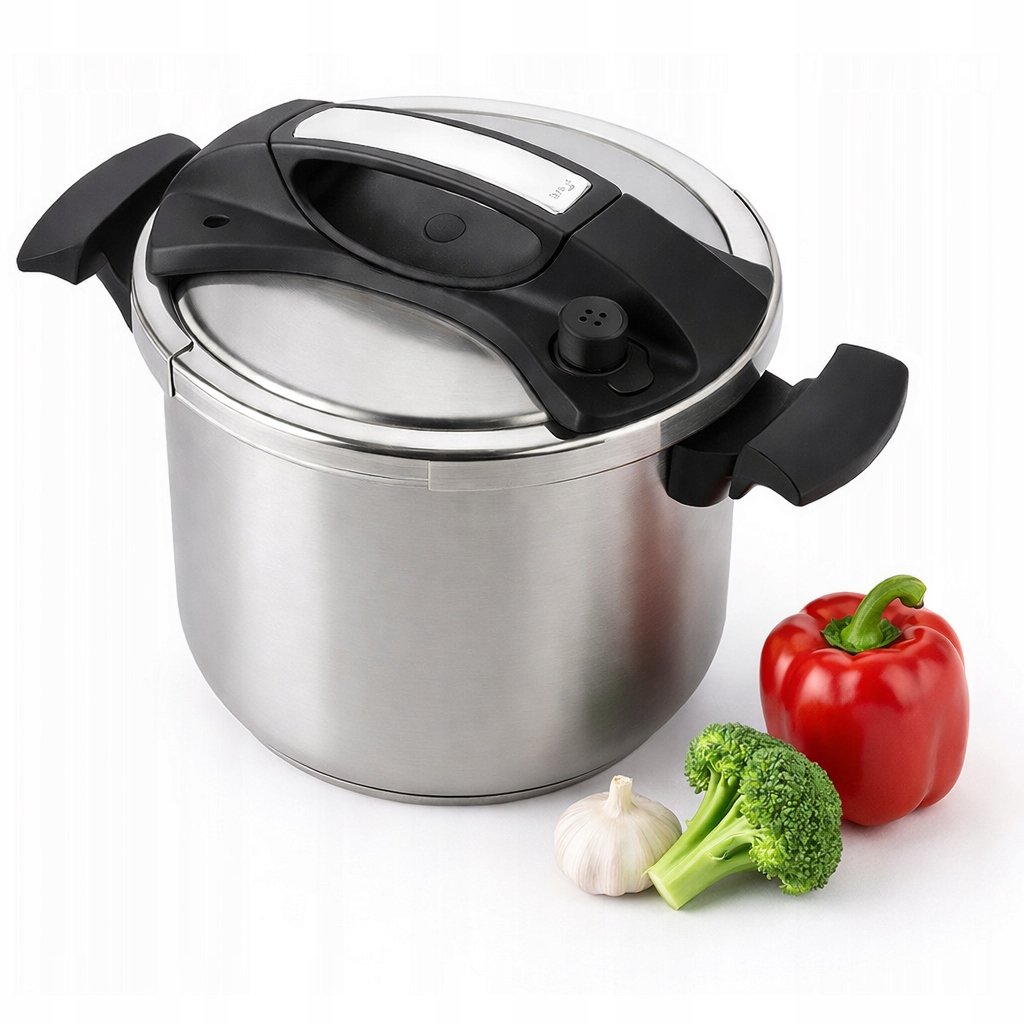 Moderný tlakový hrniec 8 l na indukciu plynu