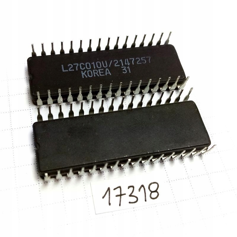 Pamięć EPROM 27C010 1Mbit 150ns CDIP32UV Texas Instruments TMS27C210A Symbol TMS27C010A-15JL