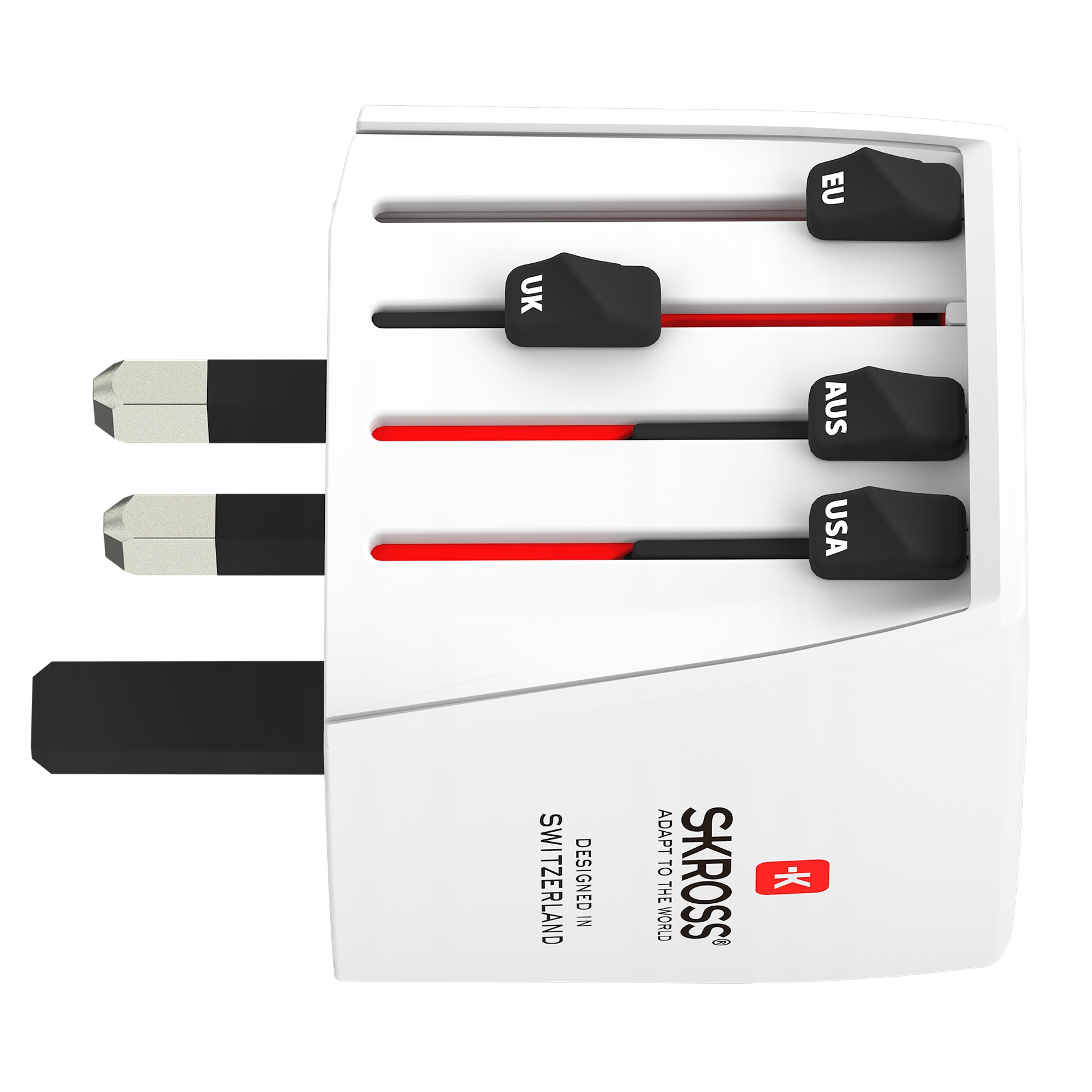 Adapter Podróżny SKROSS MUV Micro | ponad 200 destynacji | bez uziemienia|