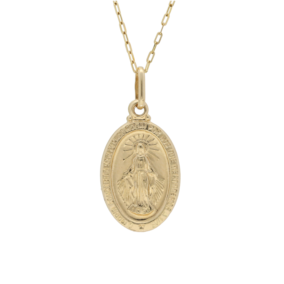 Zlatá medaile Neposkvrněného početí 585