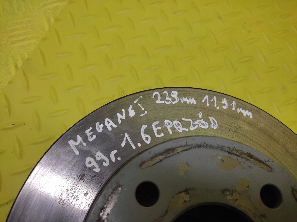 RENAULT MEGANE 1.6 disc brake front