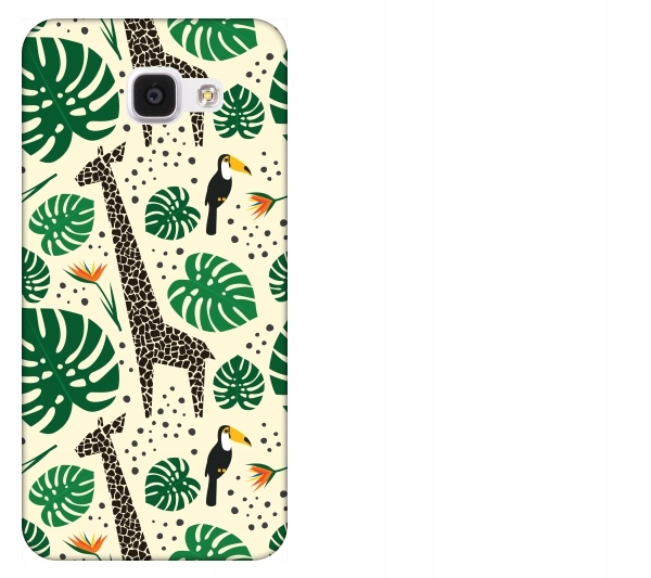 

Etui pokrowiec Samsung Galaxy A5 2016 Żyrafy tukan