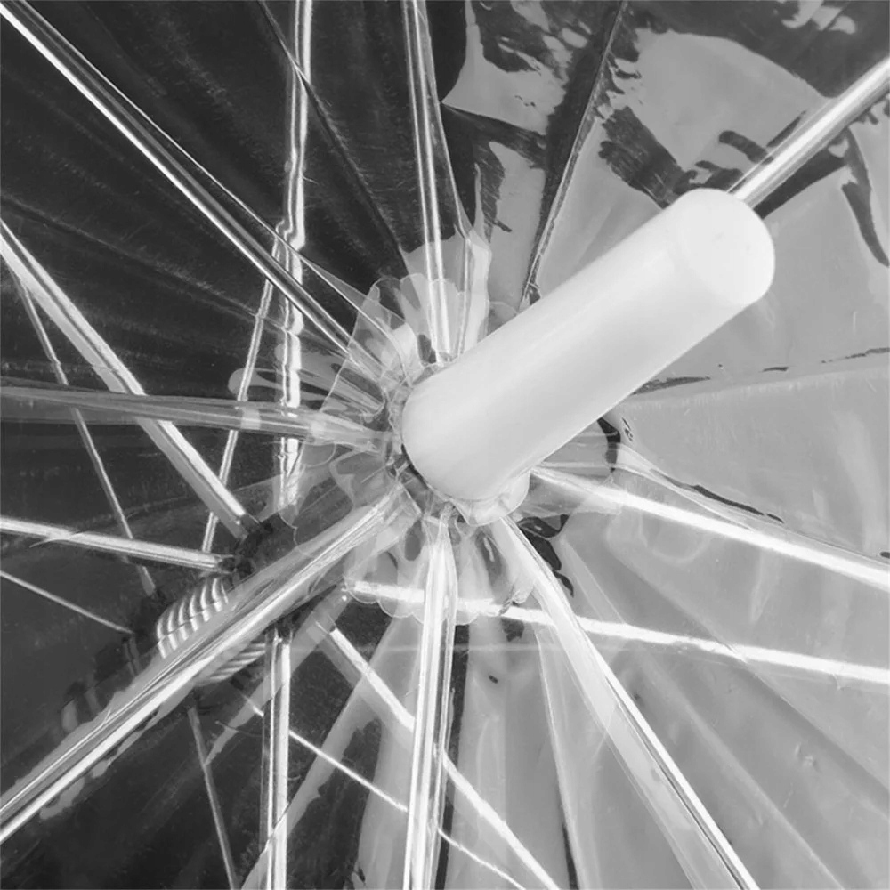PARASOL PARASOLKA PRZEŹROCZYSTA TRANSPARENTNA NA ŚLUB ŚLUBNA DO ŚLUBU Cechy dodatkowe brak