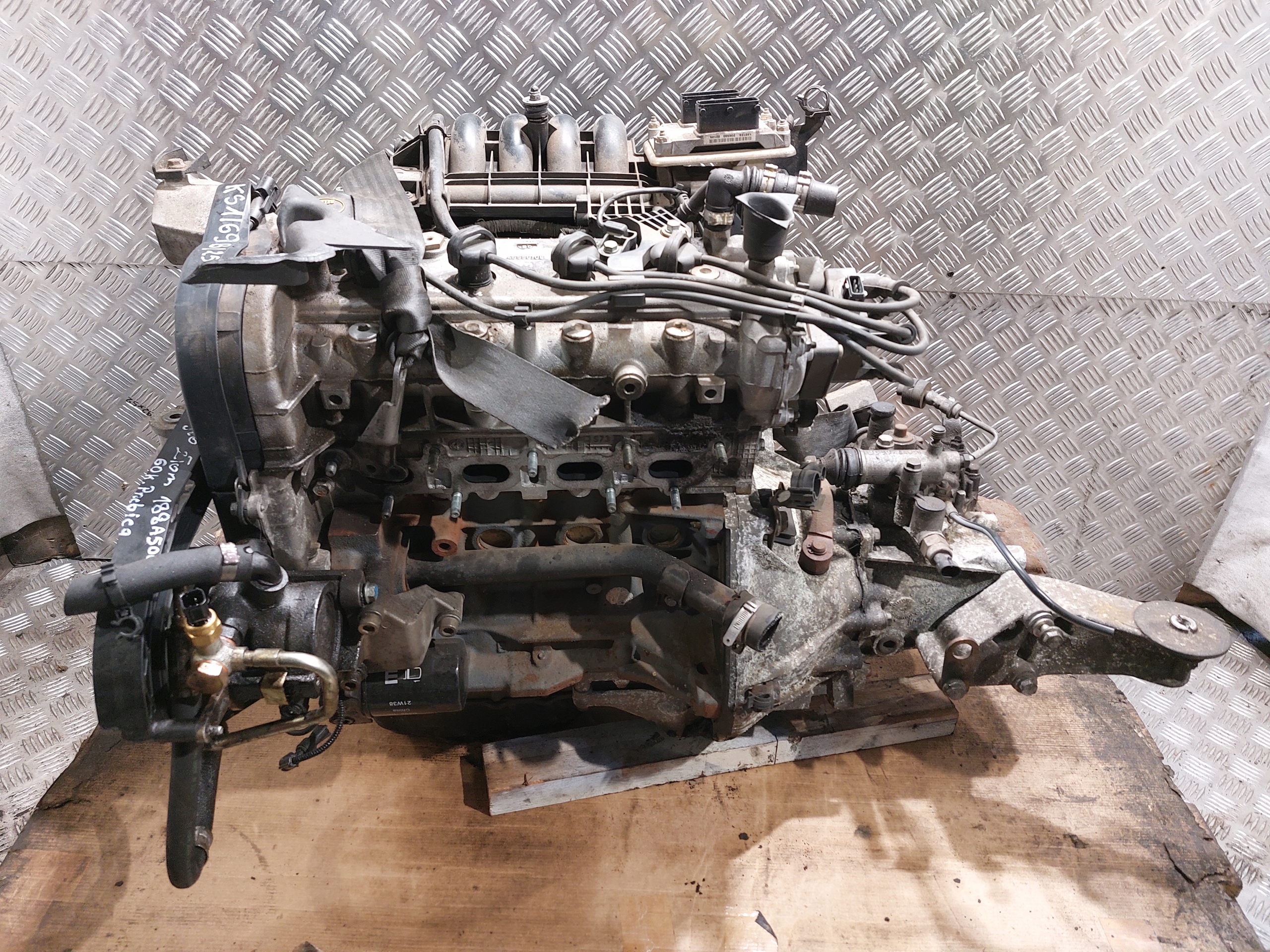 engine complete ZE gearbox FIAT BRAVA 1.2 18A5000