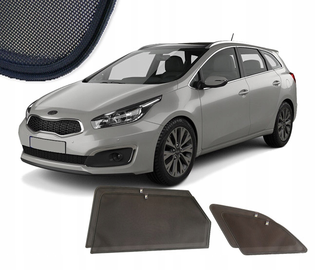 Шторы для Kia Ceed II универсал 2012-2018