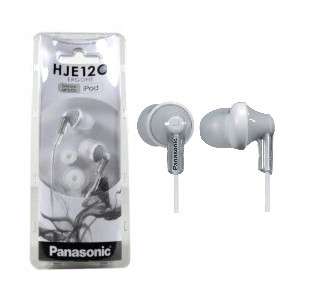Słuchawki Panasonic RP-HJE120 srebrne
