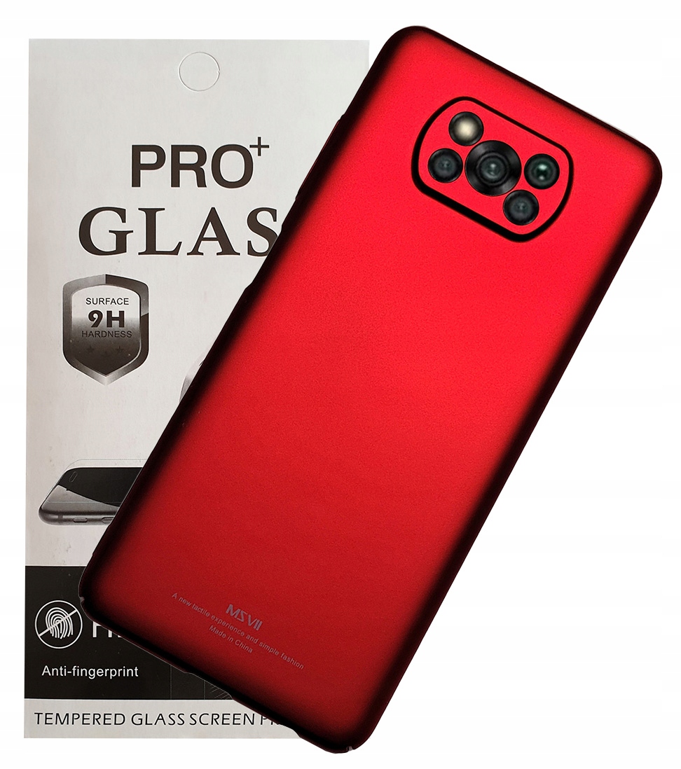 

Etui Case Msvii Do Xiaomi Poco X3 Nfc Szkło 9H