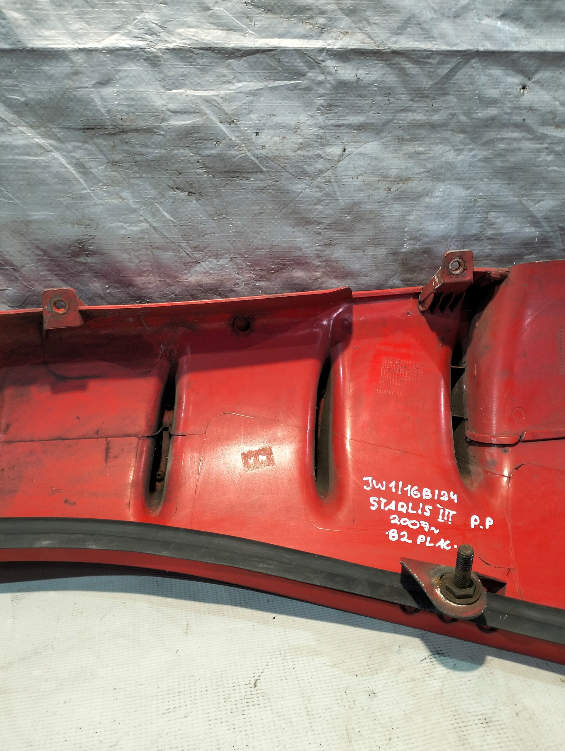bonnet hood corner cabs IVECO STRALIS III 2007r right 504096162