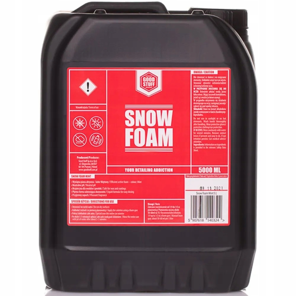 Good Stuff Snow Foam piana aktywna o neutralnym pH 5L