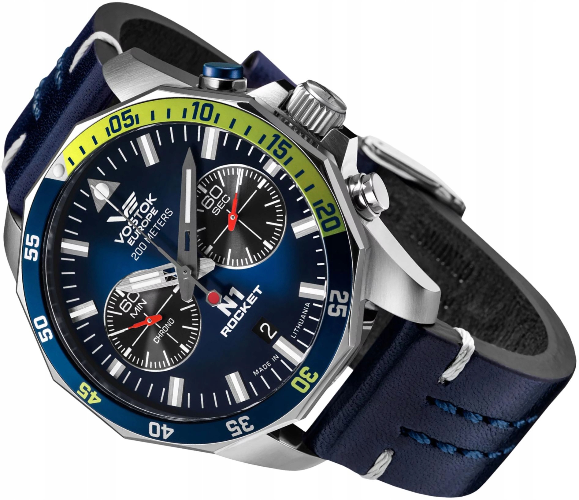 Pánské Hodinky Chronograf Vostok Europe 6S21-225A708 Rocket N1 Limit Box