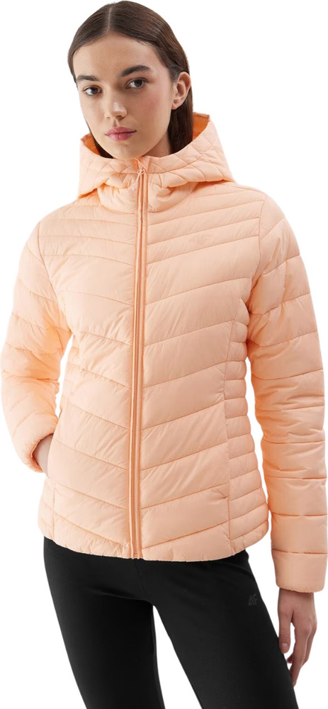 Dámská Péřová Bunda 4F F351 Morelová 4F WSS24TDJAF351 70S vel. Xs