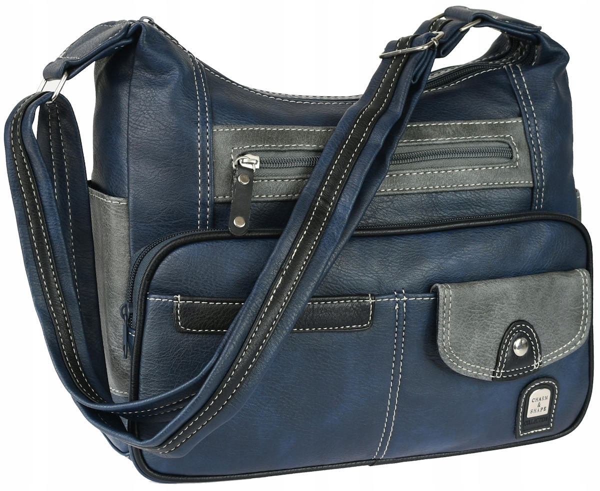 Torebka damska torba listonoszka do pracy w podróż