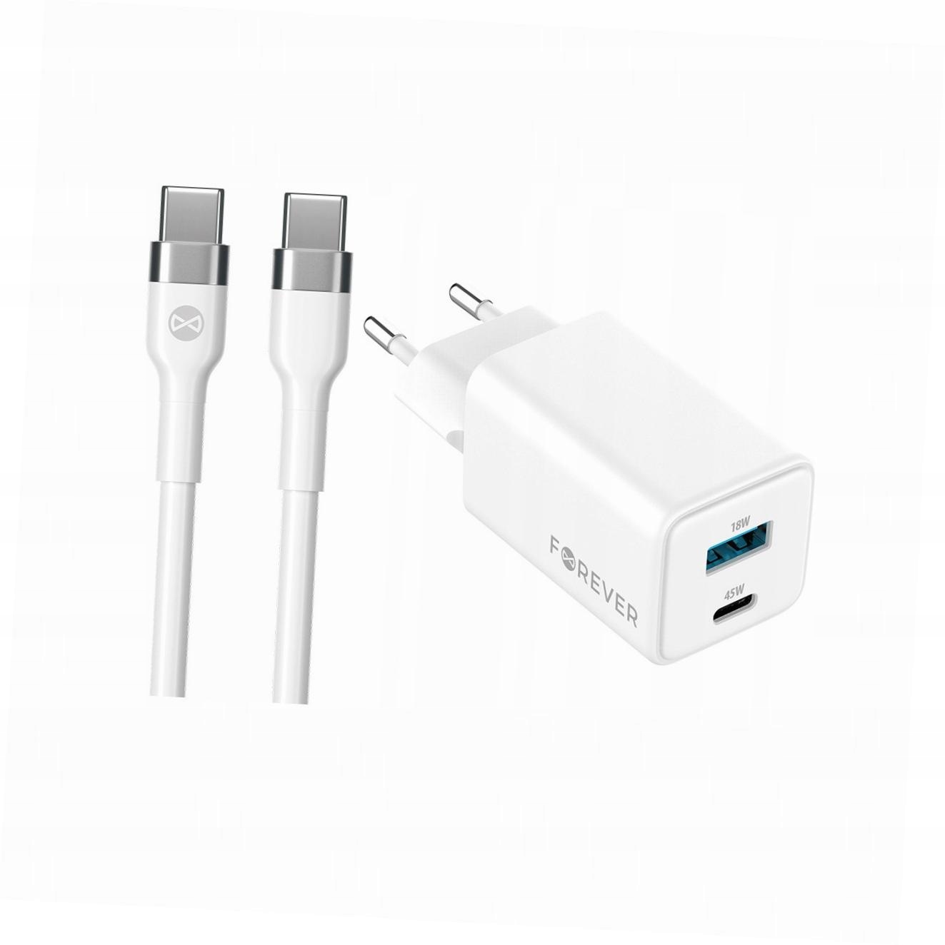 Szybka ładowarka GaN 45W Usb-c z kablem do Samsung Galaxy A25 5G