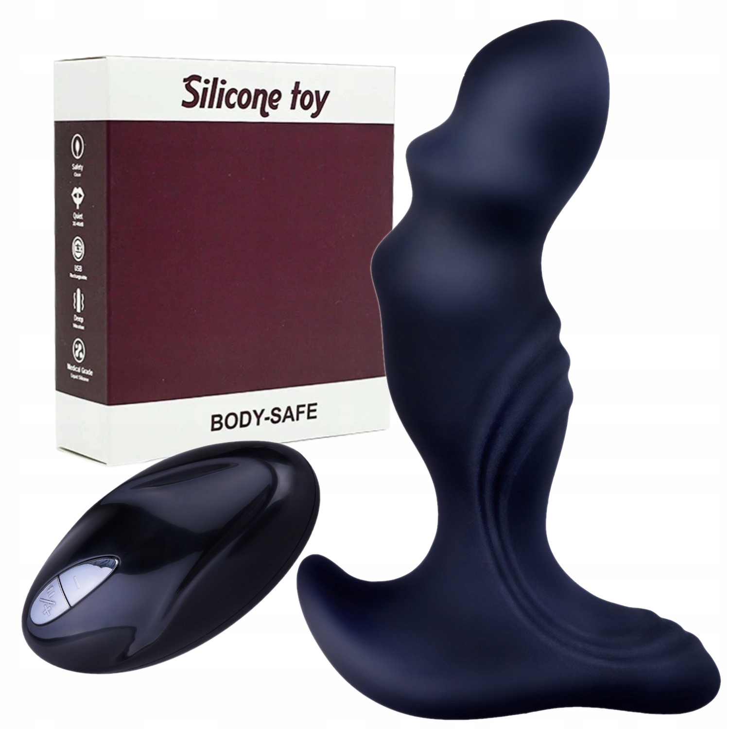 

Masażer Prostaty Wibrator Analny 7 Prog. Pilot Usb