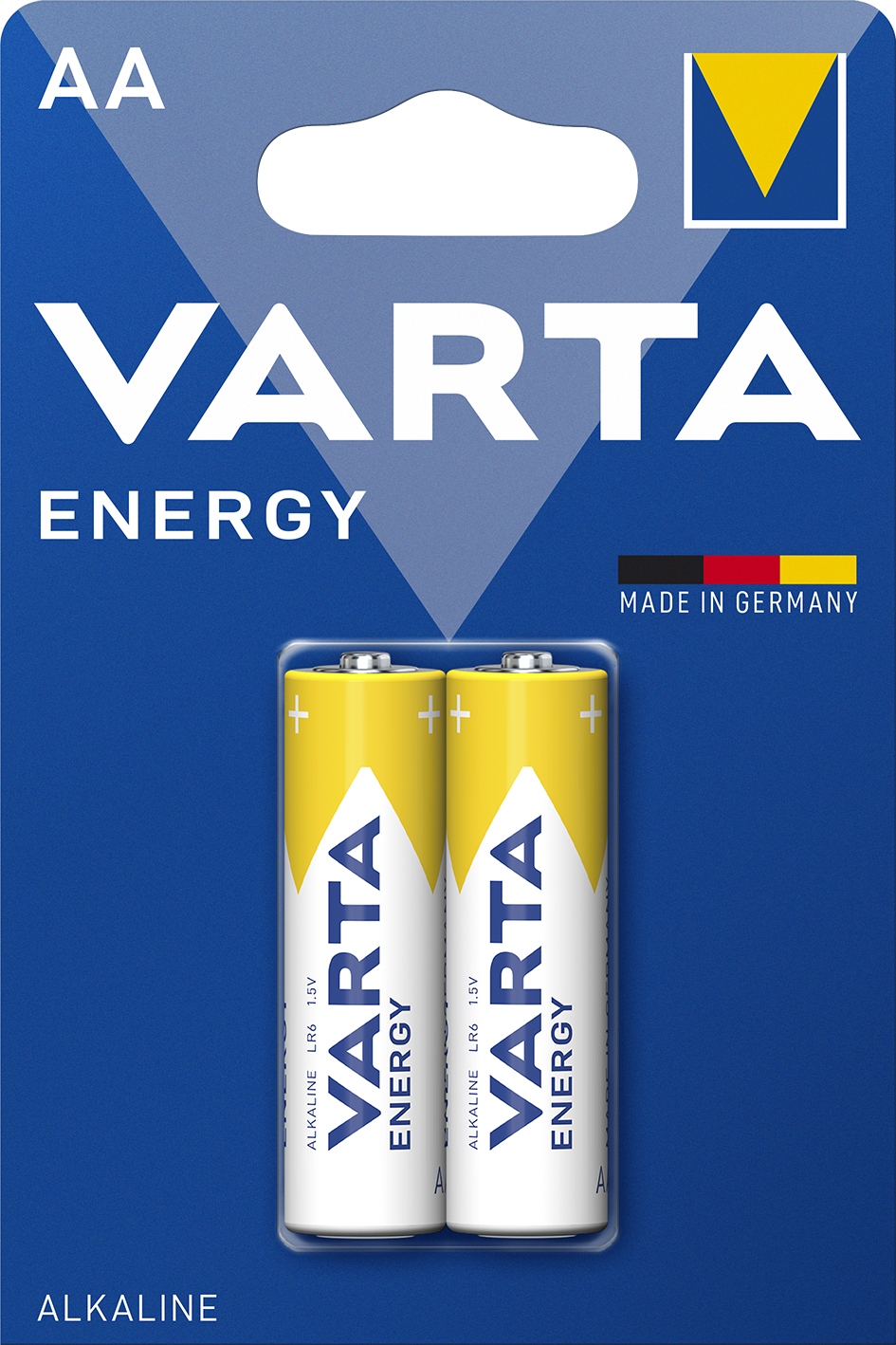 2 x Baterie Varta Energy Aa LR6 Blister
