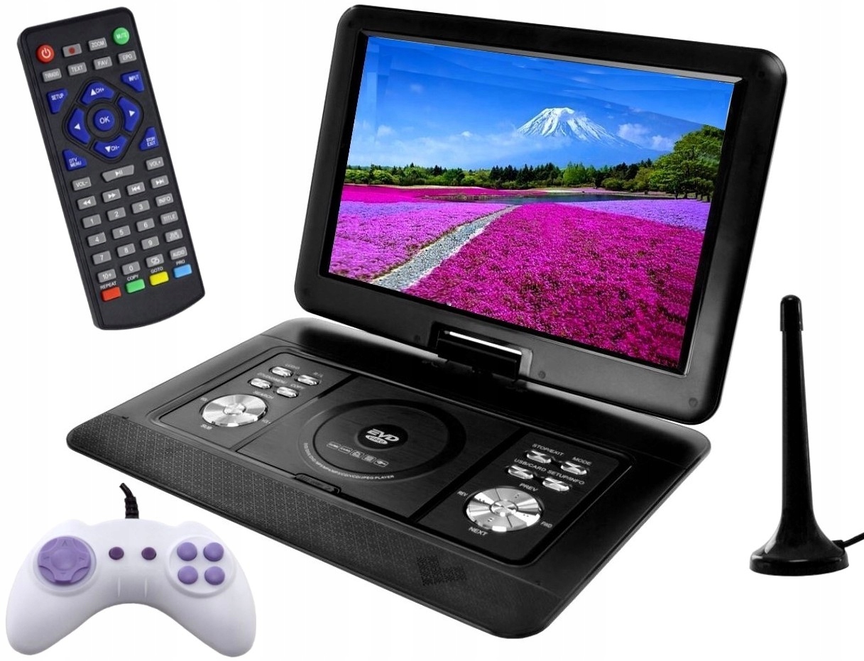 PD1640 - АВТОМОБІЛЬНИЙ DVD-ЕКРАН 16 C ТВ-ТЮНЕР DVBT2 HEVC USB