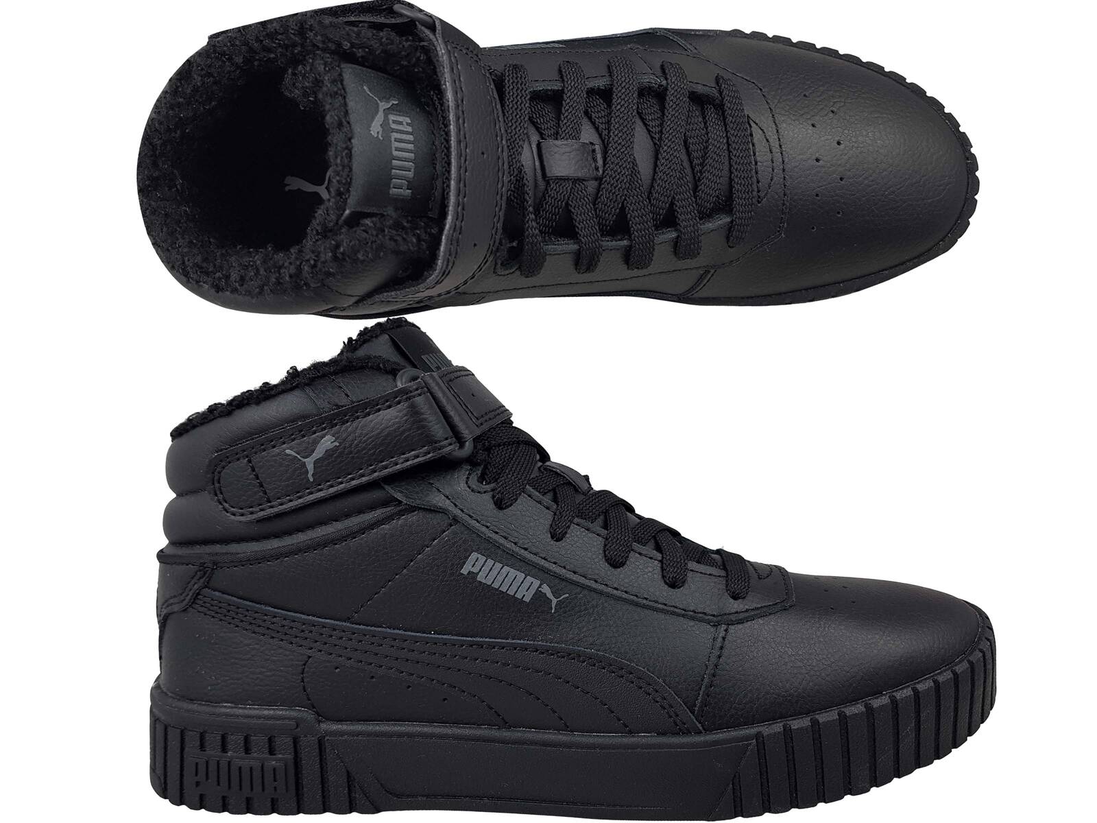 Puma Carina 2.0 MID Buty Wysokie Ocieplane Dziecko