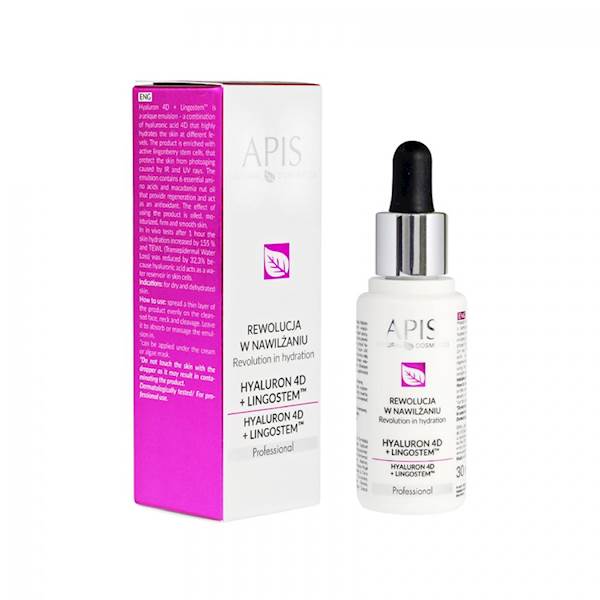 

Apis Hyaluron 4D Lingostem Kwas hialuronowy 30ml