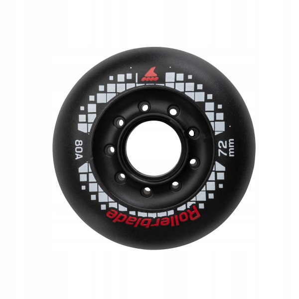 Rollerblade 72/80A Apex Black Kółka do rolek