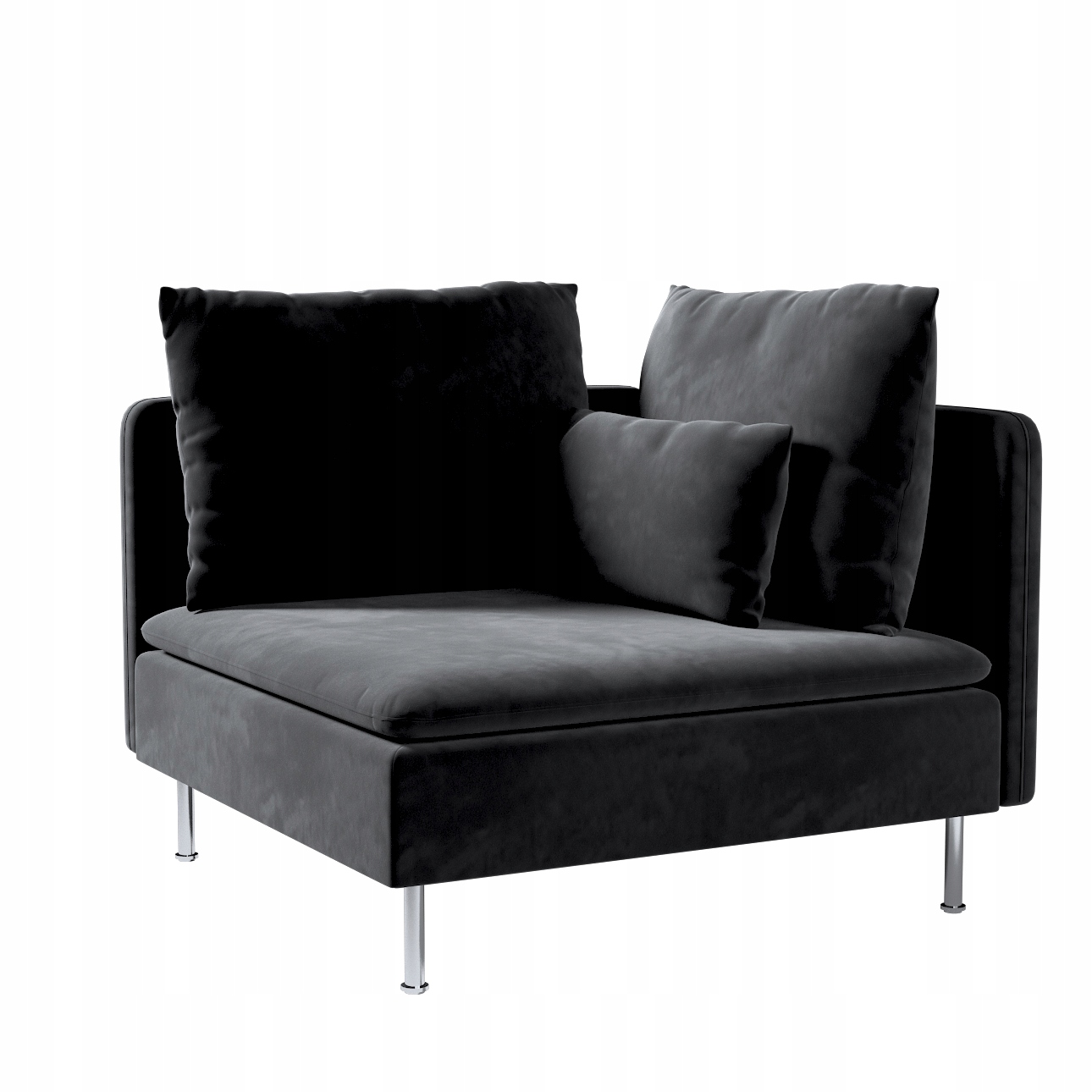 Dekoria Poťah na rohovú časť Söderhamn Ikea sivý