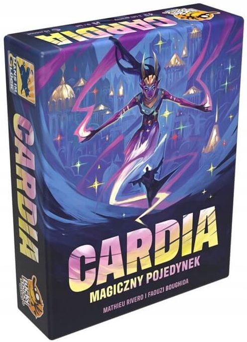 Gra planszowa Cardia Miasto Magiczny pojedynek dla 2 graczy karciana karty
