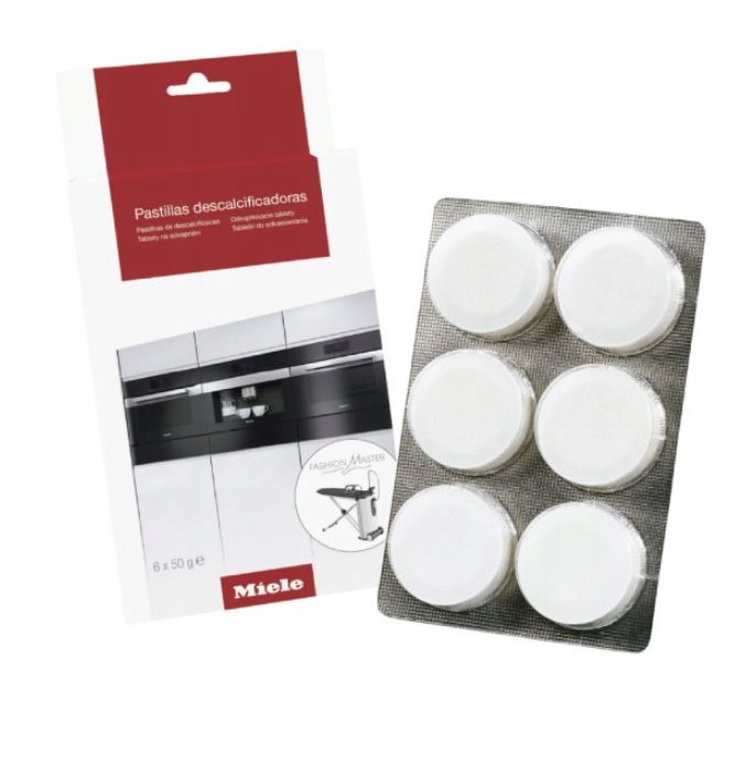 Levně Odvápňovač v tabletách pro kávovary Miele, odvápňovací tablety