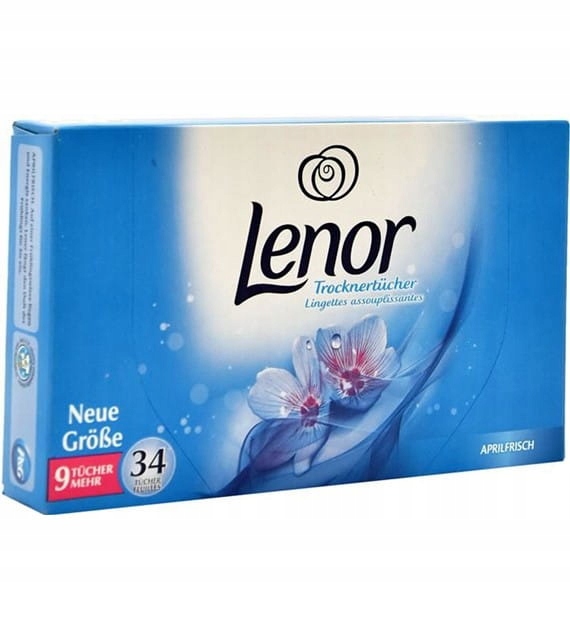 

Lenor Chusteczki zapachowe 34szt Aprilfrisch