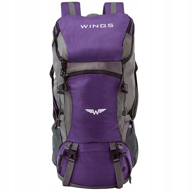 Plecak Turystyczny Z Pokrowcem Wings Canastero CNS001 30L Fioletowy