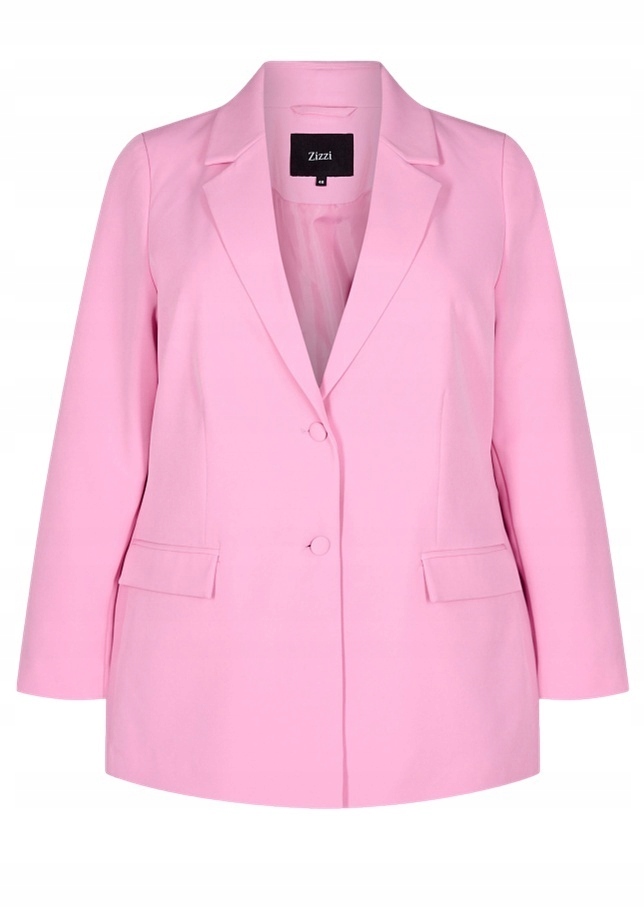 Zizzi Elegantní Růžová Sako 377B 42