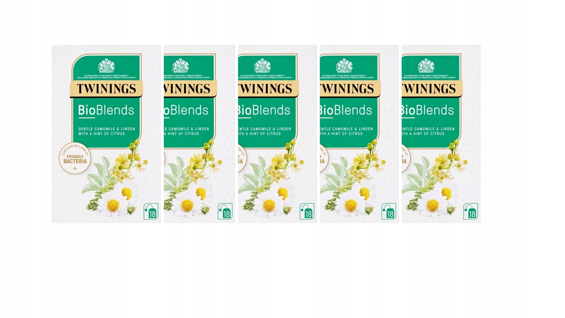 twinings bioblends heřmánek s lipou 90 sáčků