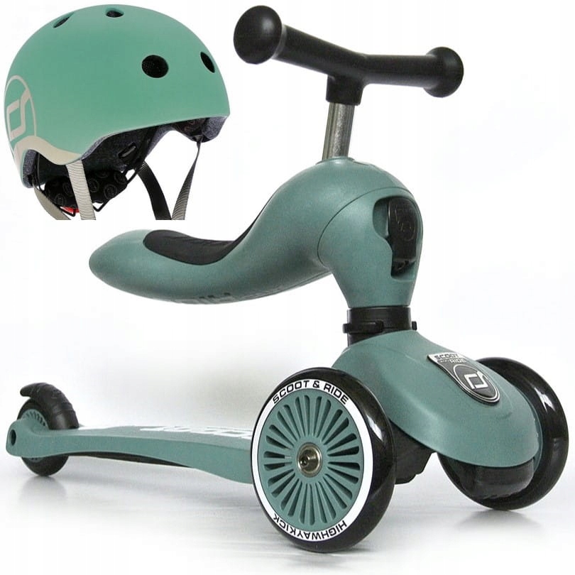 

Scootandride Zestaw Jeździk Hulajnoga + Kask 1-5