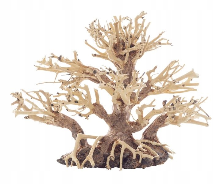 Levně Stromek Bonsai Do Akvária Přírodní Kořen Vodní Dekorace 20X10X15 CM