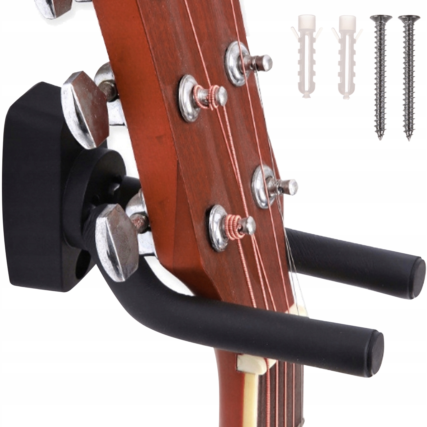 

Uchwyt Wieszak na Gitarę Gitarowy Ścienny Wkręty