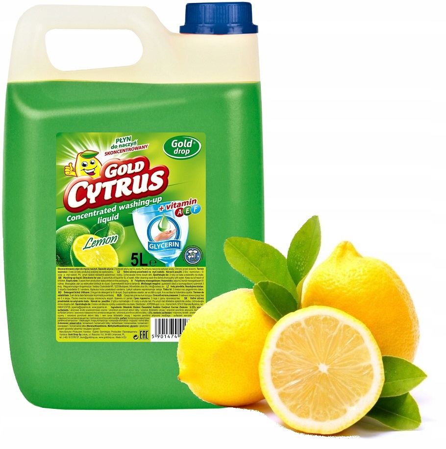 

Gold Cytrus Płyn do mycia naczyń 5L