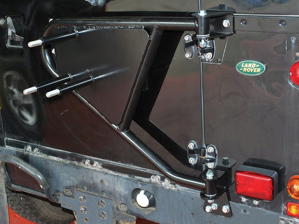 UCHWYT KOLA ZAPASOWEGO LAND ROVER DEFENDER SERIA