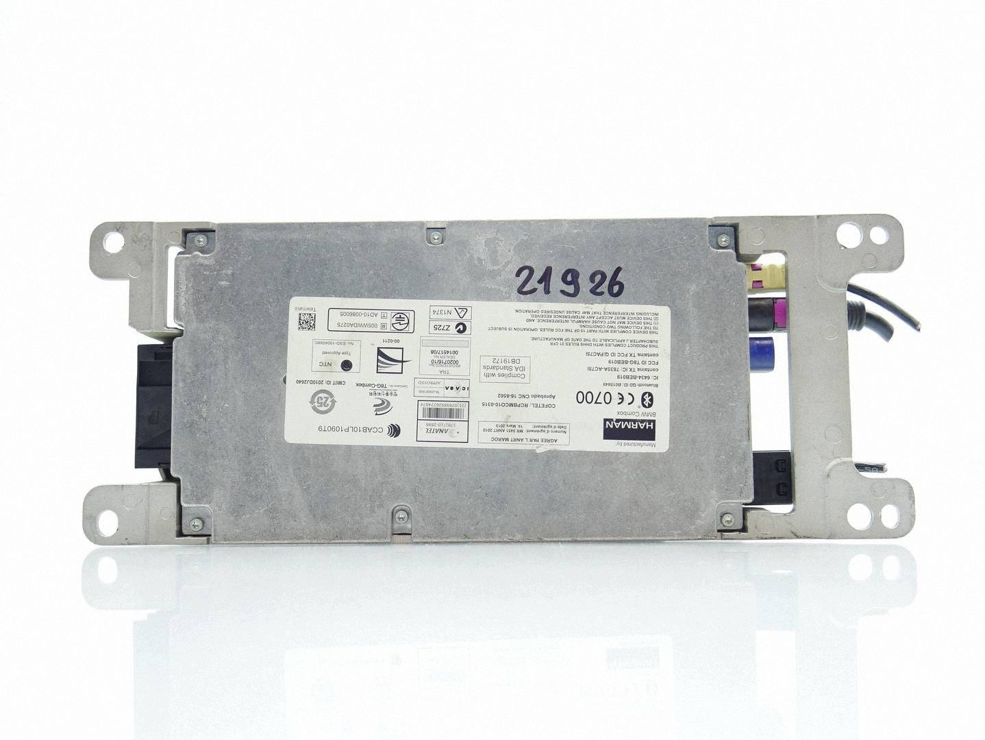 module unité de commande électronique uce COMBOX TELEMATIK BLUETOOTH BMW E70 E71 E87 E90 E93 9257161