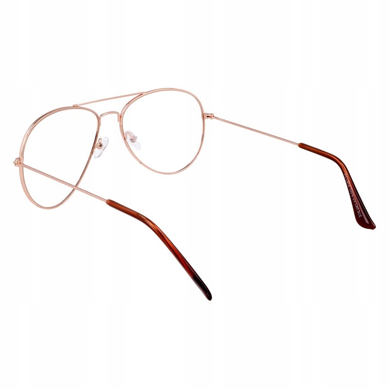 Duże Okulary zerówki Męskie pilotki Aviatorki Płeć uniseks