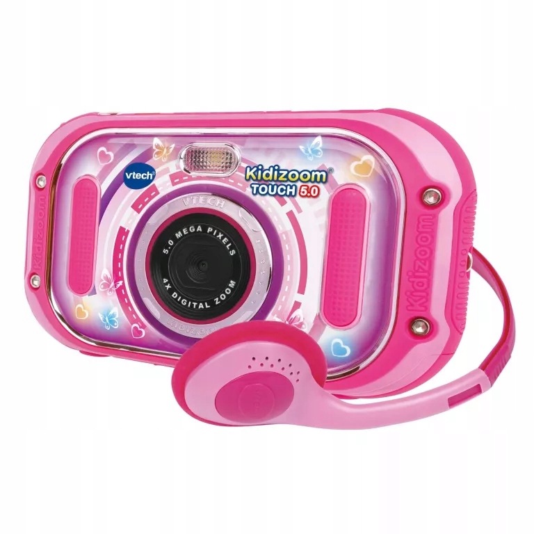 Vtech Kidizoom Touch 5.0 Aparat Cyfrowy Dla Dzieci Rózowy