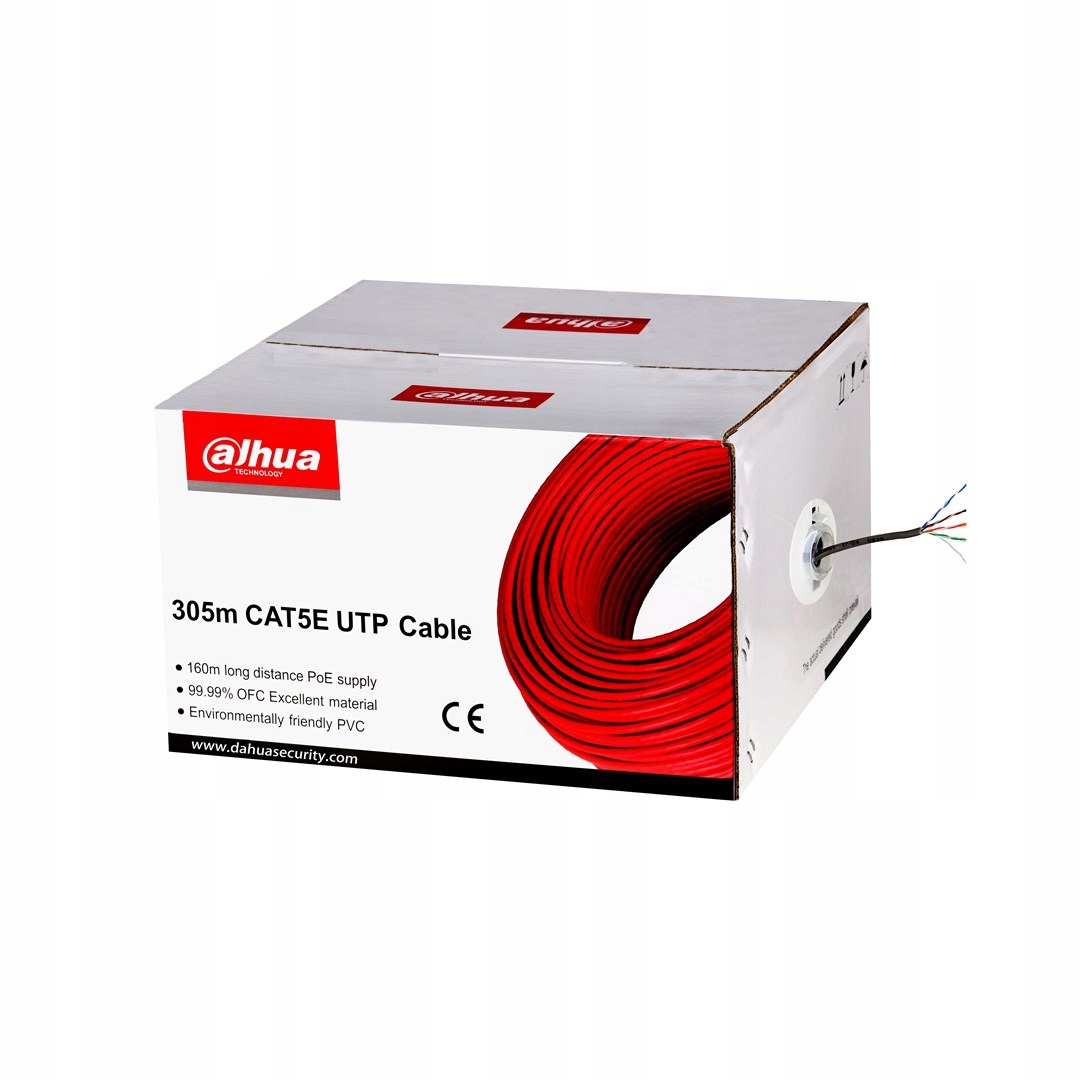 Drátový Kabel Dahua Utp Kat. 5e 305 m šedý PFM920I-5EUN