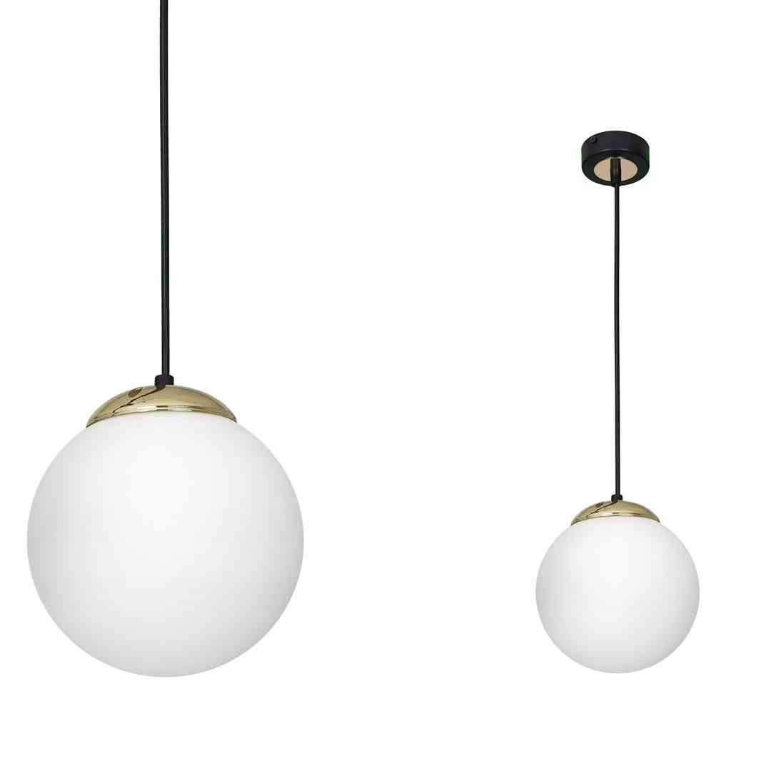 Závesná lampa Milagro Sparta MLP6495 E27 60W čierna zlatá nastaviteľná 25 cm
