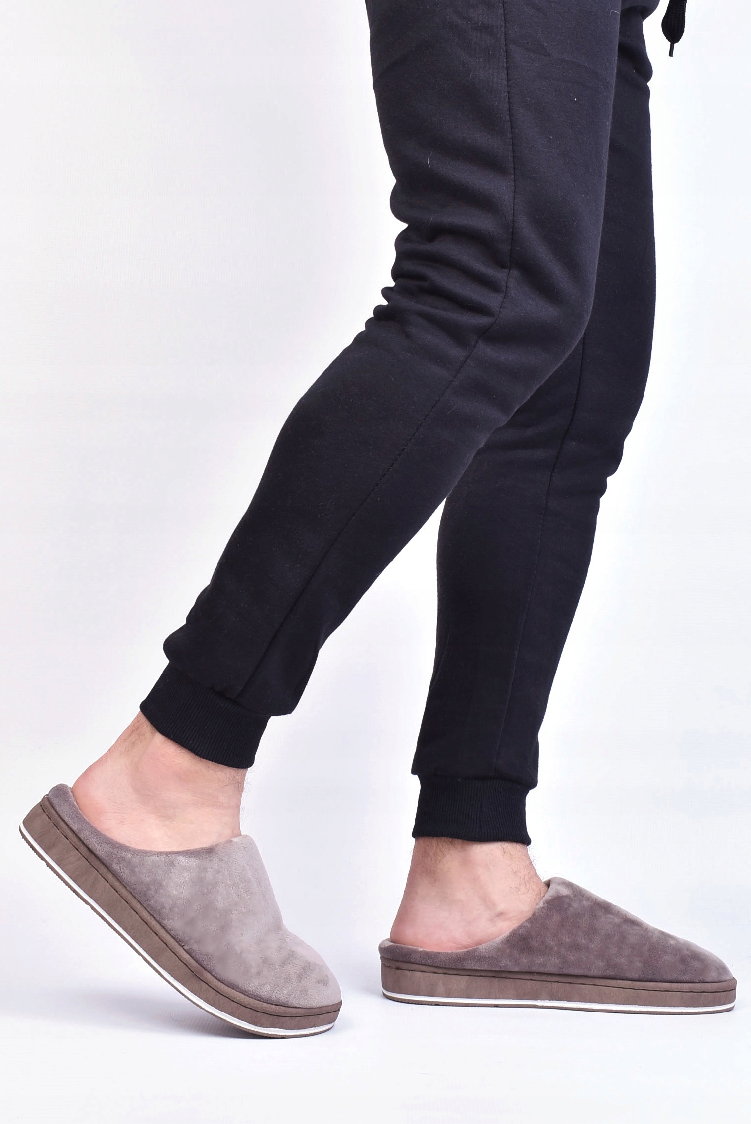 MIĘKKIE DAMSKIE KAPCIE PLUSZOWE PAPCIE DO DOMU BUTY PANTOFLE Marka inna