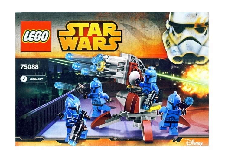 LEGO INSTRUKCJA - Star Wars Senate Commando Troopers 75088
