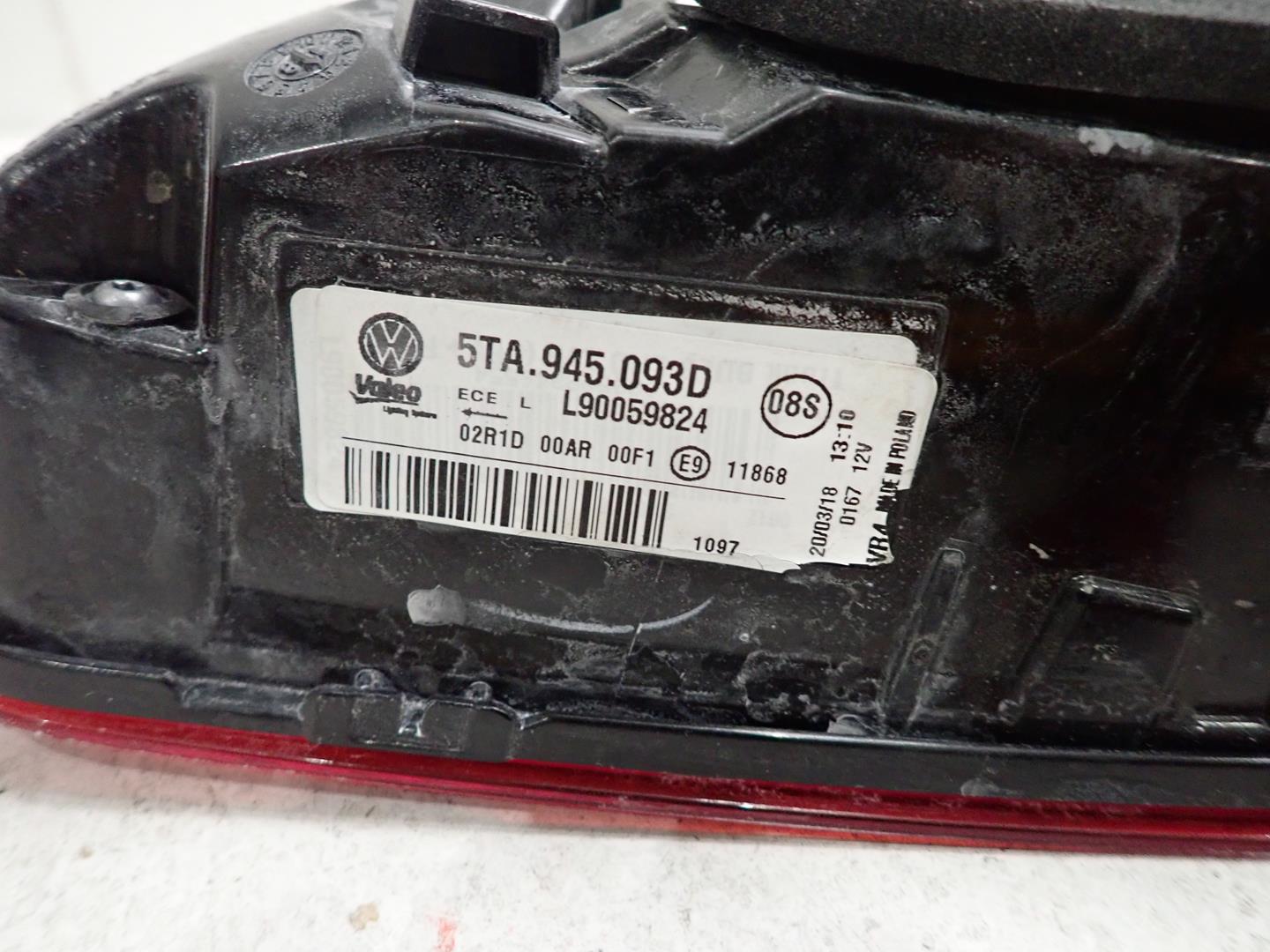 light rear part rear left VW TOURAN 2015- 5TA945093D