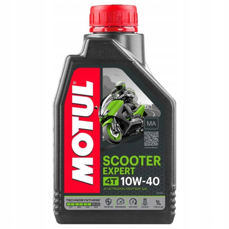 Motul Scooter Expert 4T Ma 10w40 1L półsyntetyczny olej do motocykla skut