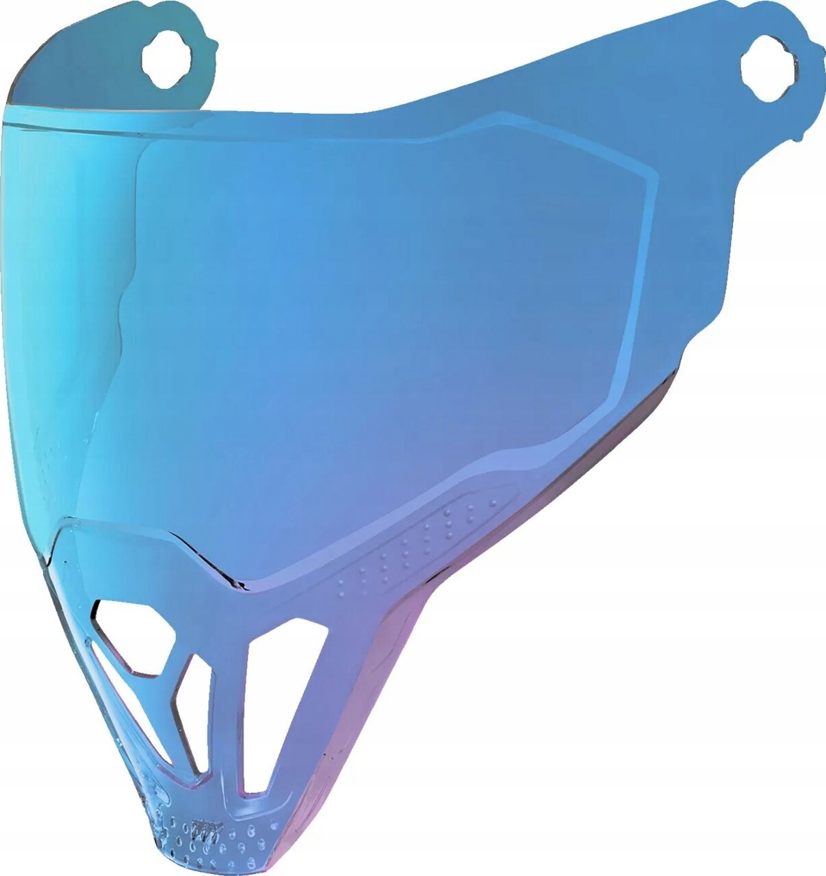 Hľadáčik Sklo na prilbu Icon Airflite Mirror Blue