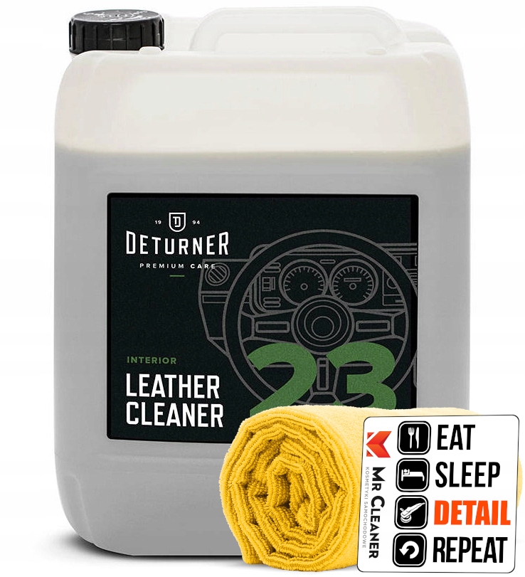 Deturner Leather Cleaner для очищення шкіри 5L