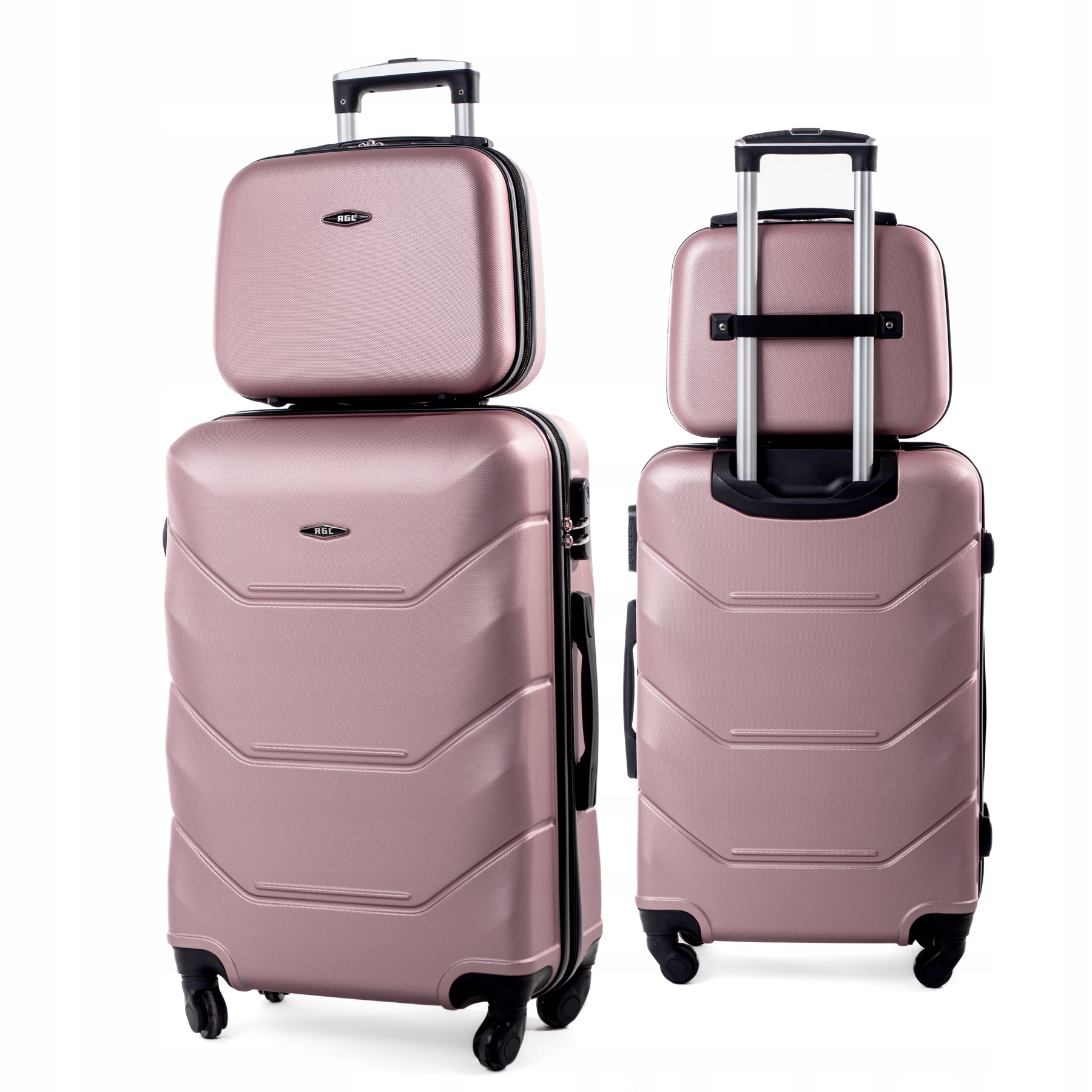 ZESTAW 2w1 DUŻA WALIZKA PODRÓŻNA XXL + KUFEREK KOSMETYCZKA RGL BAGAŻ TORBA EAN (GTIN) 5905398501915