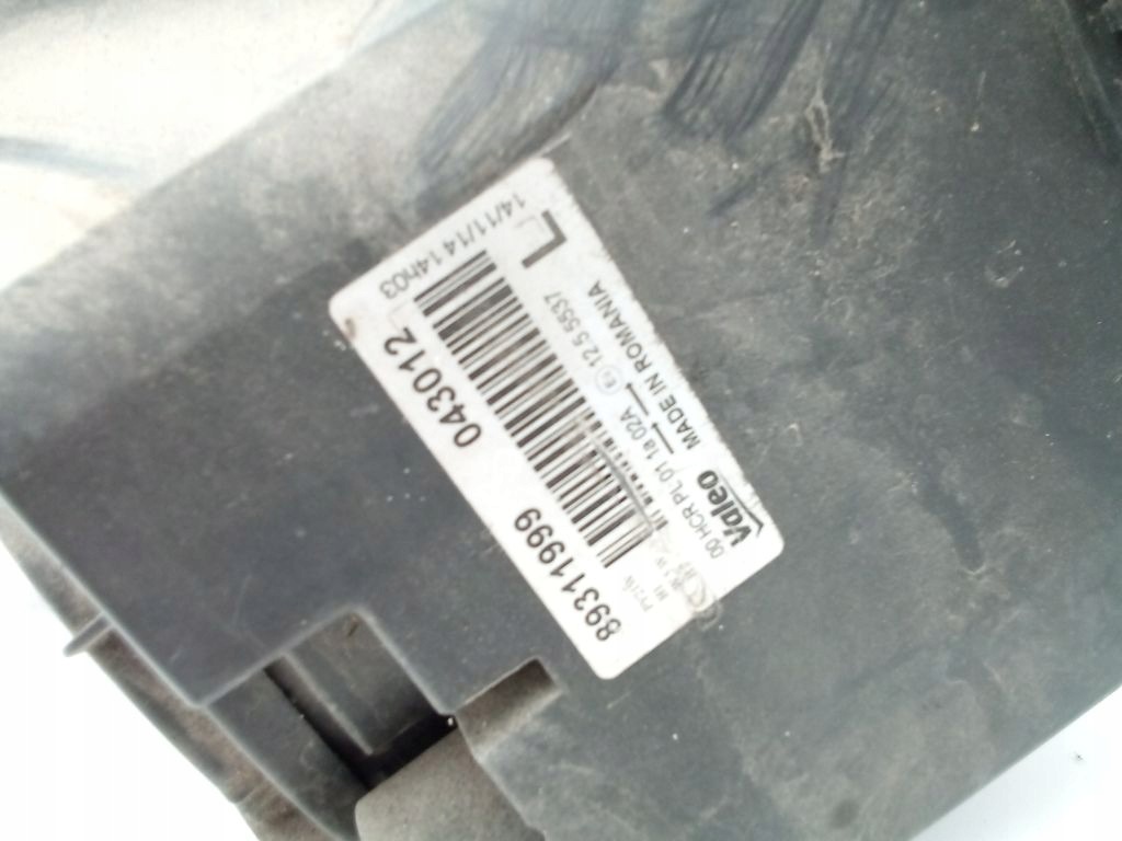 VW Polo 9N lift FL light left front front 89311999 EU